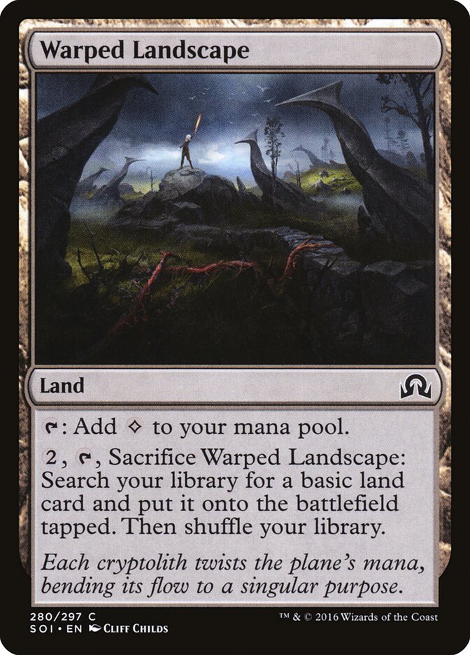 Warped Landscape (280) - Shadows over Innistrad (SOI)