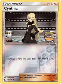 Cynthia - 119/156 (Regional Championships) (119) - League & Championship Cards (PR)