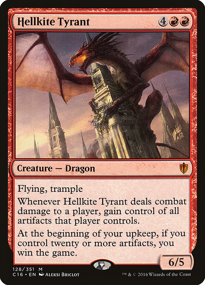 Hellkite Tyrant (128) - Commander 2016 (C16)
