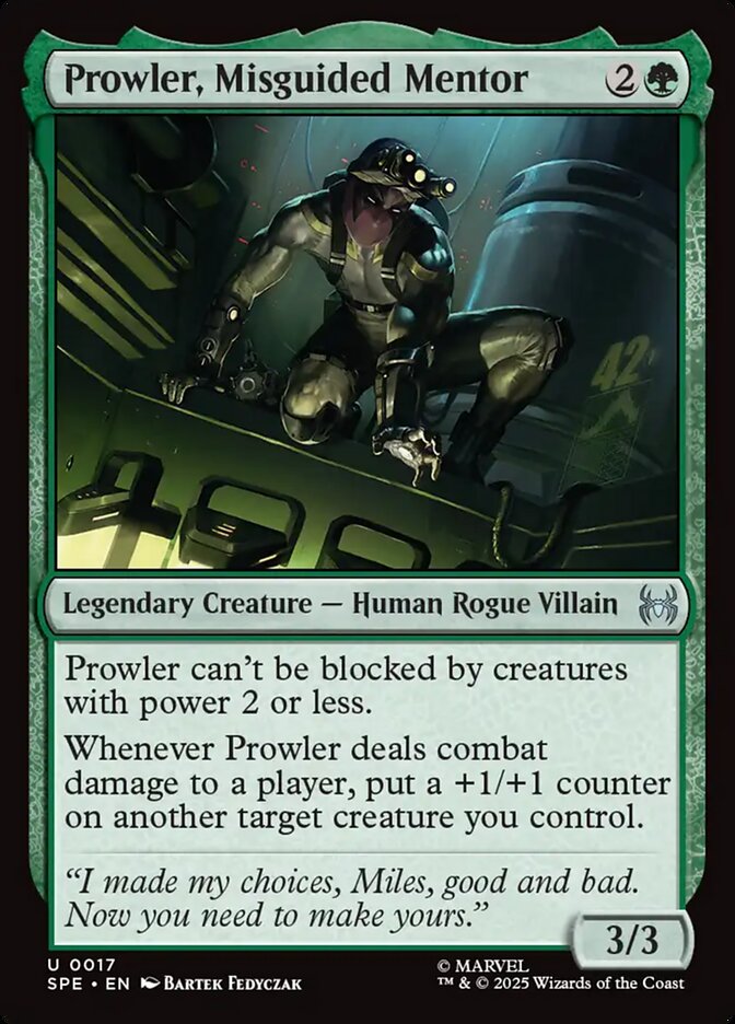 Prowler, Misguided Mentor (17) - Marvel's Spider-Man Eternal (SPE)