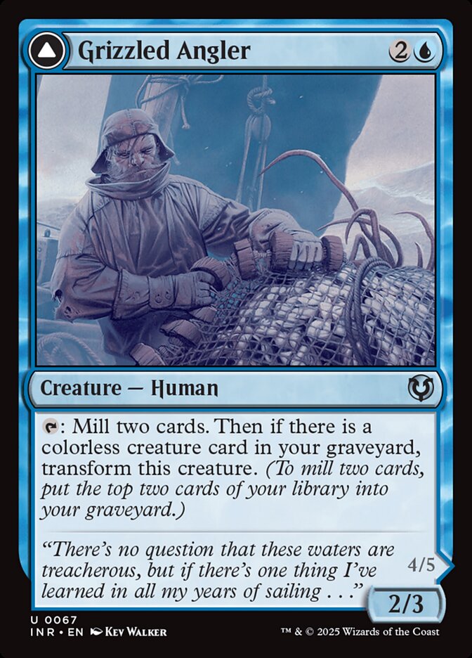Grizzled Angler // Grisly Anglerfish - Innistrad Remastered (INR)