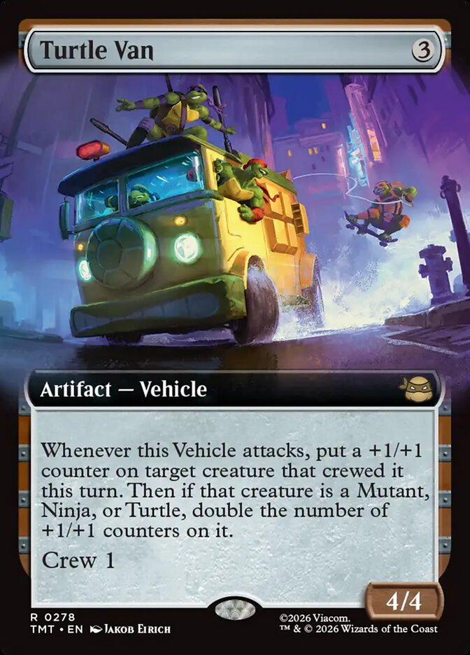 Turtle Van (278) - Teenage Mutant Ninja Turtles (TMT)