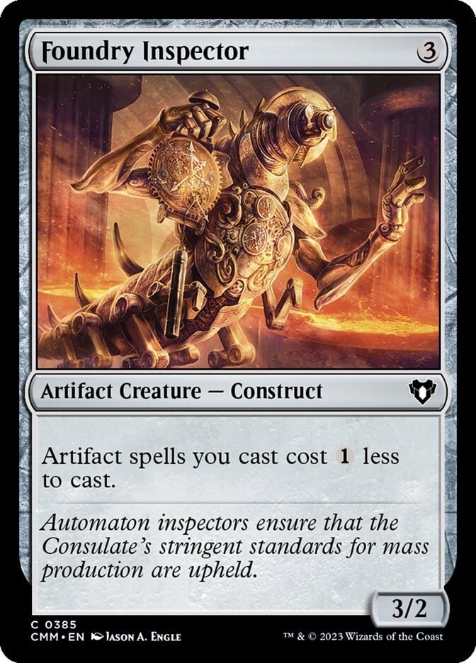 Foundry Inspector (385) - Commander Masters (CMM)