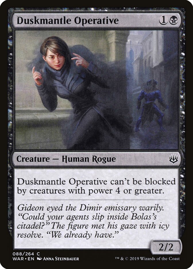 Duskmantle Operative (88) - War of the Spark (WAR)