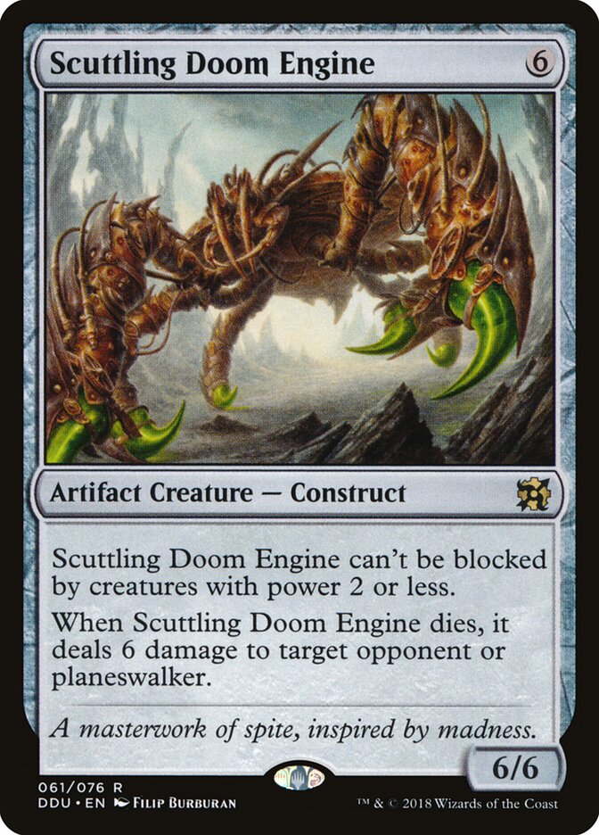 Scuttling Doom Engine (61) - Duel Decks: Elves vs. Inventors (DDU)