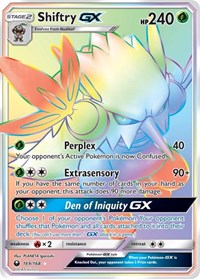 Shiftry GX Secret (169) - SM - Celestial Storm (CES)
