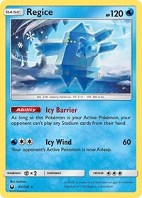 Regice (45) - SM - Celestial Storm (CES)