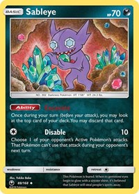 Sableye (88) - SM - Celestial Storm (CES)