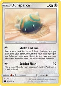 Dunsparce (110) - SM - Celestial Storm (CES)