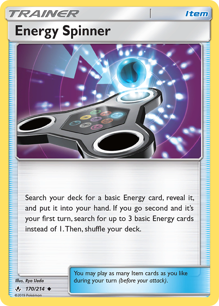 Energy Spinner (170/214) - Unbroken Bonds (UNB)