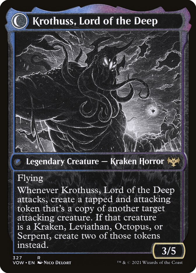 Runo Stromkirk // Krothuss, Lord of the Deep (327) - Innistrad: Crimson Vow (VOW)