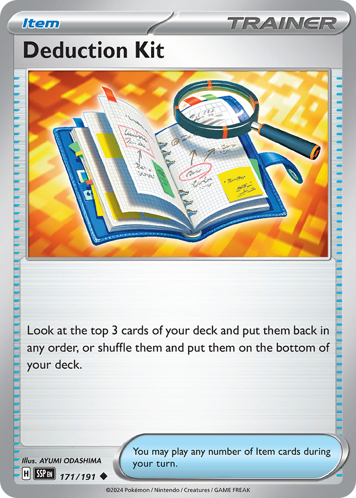 Deduction Kit (171/191) - Surging Sparks (SSP)