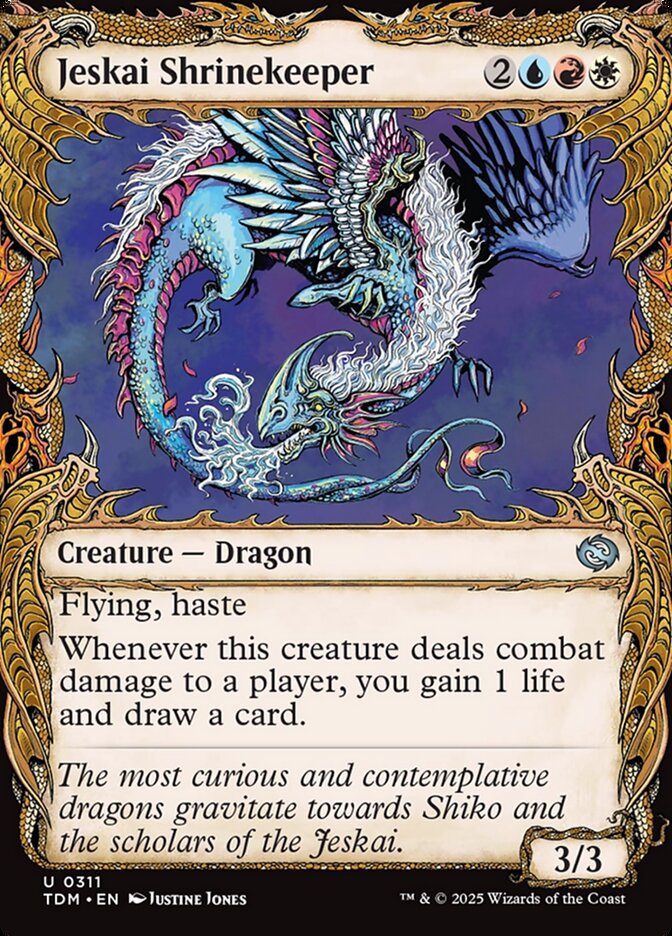 Jeskai Shrinekeeper (311) - Tarkir: Dragonstorm (TDM)