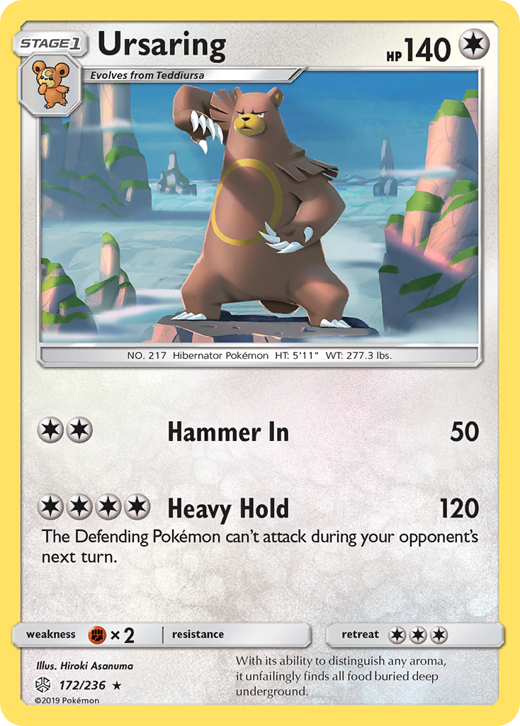 Ursaring (172/236) - Cosmic Eclipse (CEC)