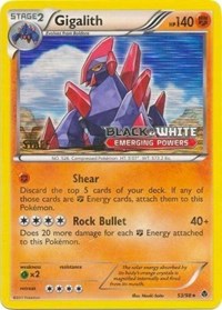 Gigalith Prerelease (53) - Black and White Promos (PR)