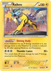 Raikou - 55/162 (Cosmos Holo) (55) - Blister Exclusives (BLE)