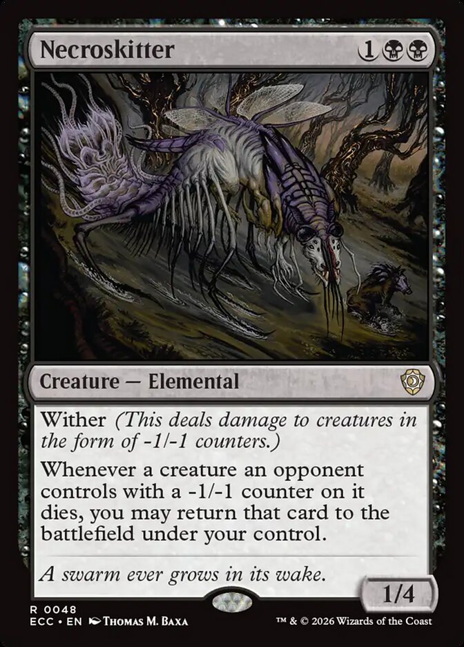 Necroskitter (48) - Lorwyn Eclipsed Commander (ECC)