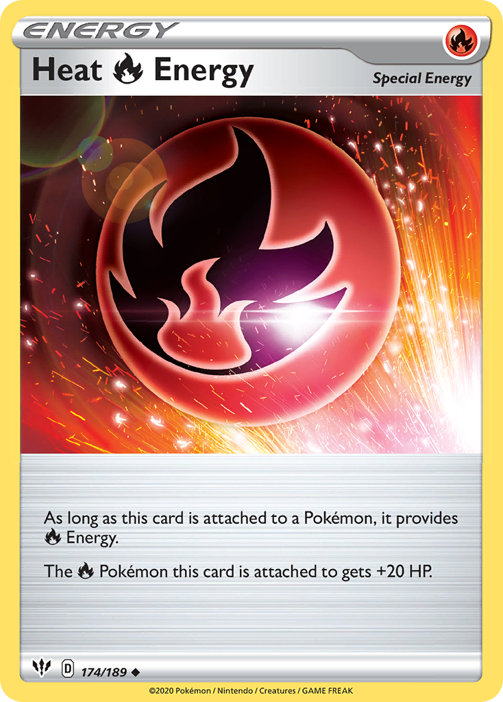 Heat Fire Energy (174/189) - Darkness Ablaze (DAA)