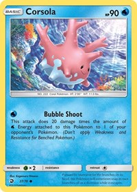 Corsola (27) - Dragon Majesty (DRM)