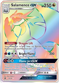 Salamence GX Secret (73) - Dragon Majesty (DRM)