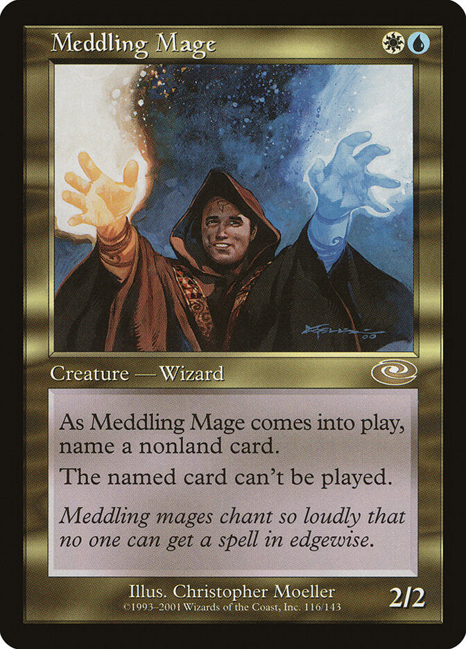 Meddling Mage (116) - Planeshift (PLS)