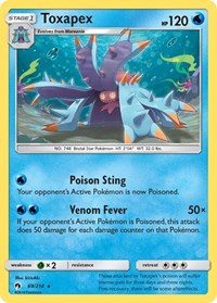 Toxapex (69) - SM - Lost Thunder (SM8)