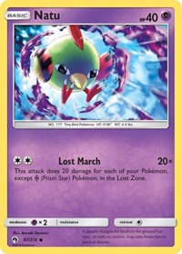 Natu (87) - SM - Lost Thunder (SM8)