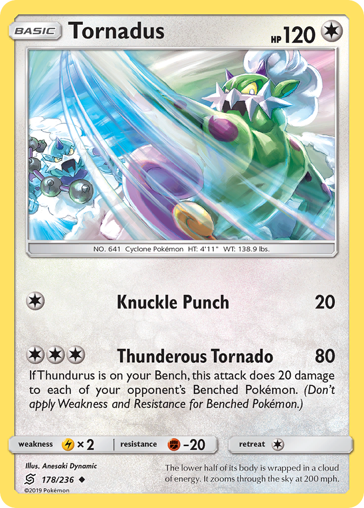 Tornadus (178/236) - Unified Minds (UNM)