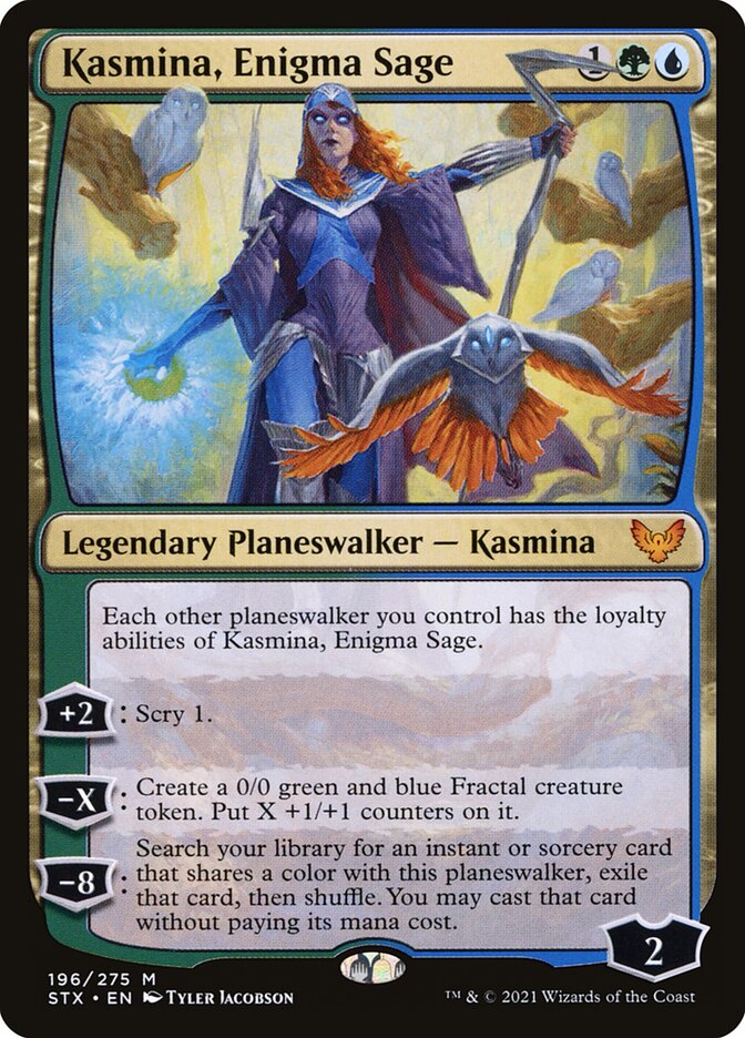 Kasmina, Enigma Sage (196) - Strixhaven: School of Mages (STX)