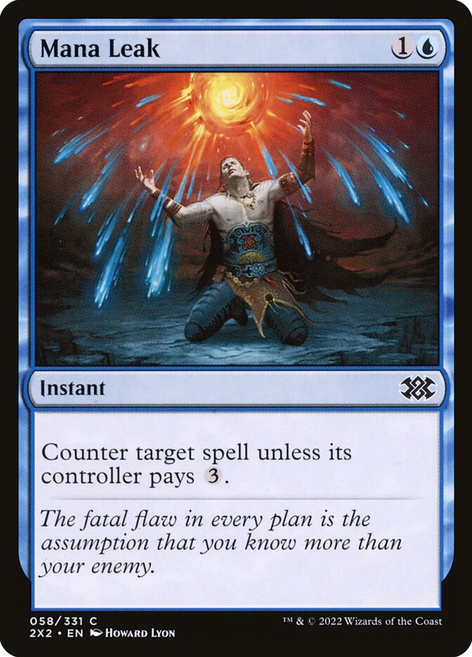 Mana Leak (58) - Double Masters 2022 (2X2)