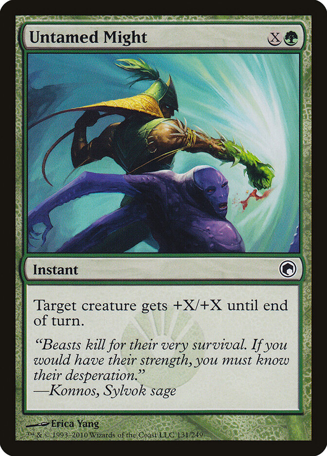 Untamed Might (131) - Scars of Mirrodin (SOM)