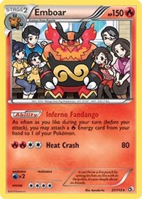 Emboar Legendary Treasures (27) - Deck Exclusives (PR)
