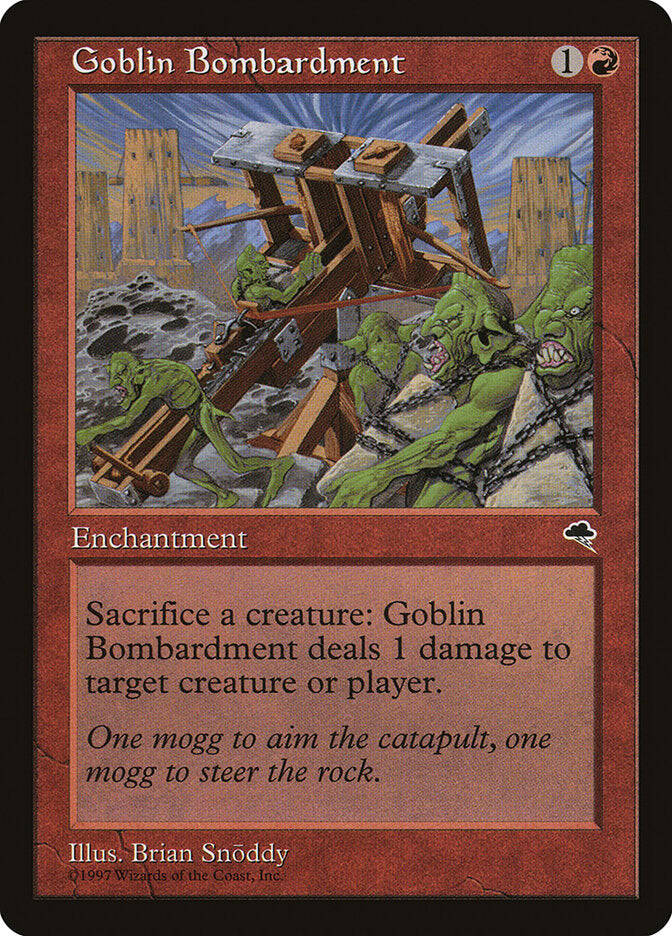 Goblin Bombardment (179) - Tempest (TMP)