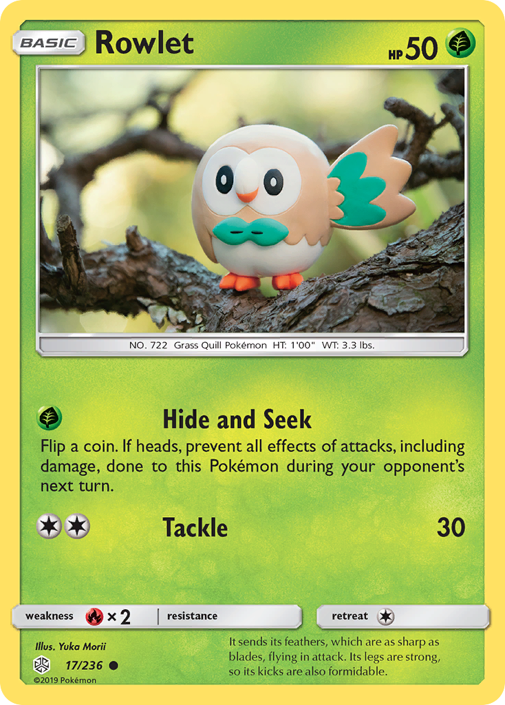 Rowlet (17/236) - Cosmic Eclipse (CEC)