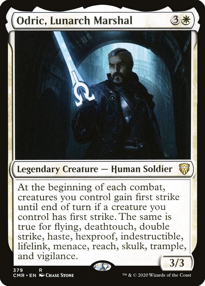 Odric, Lunarch Marshal (379) - Commander Legends (CMR)
