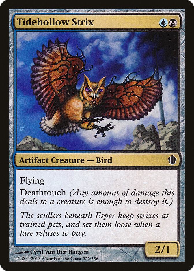 Tidehollow Strix (222) - Commander 2013 (C13)