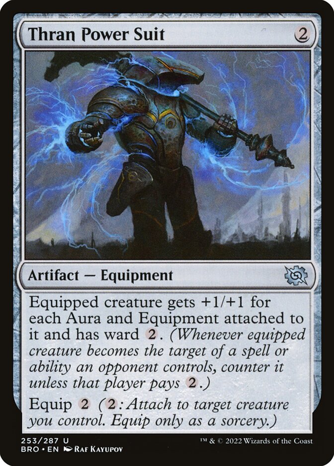 Thran Power Suit (253) - The Brothers' War (BRO)