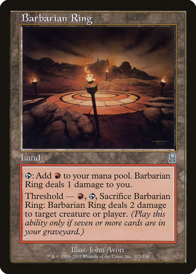 Barbarian Ring (313) - Odyssey (ODY)