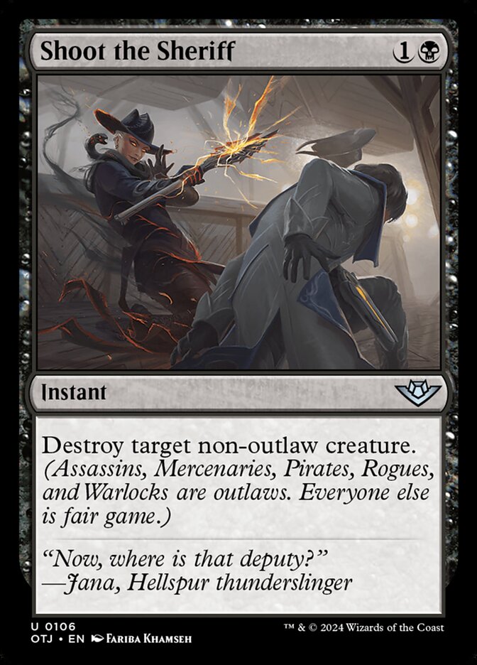 Shoot the Sheriff - Outlaws of Thunder Junction (OTJ)