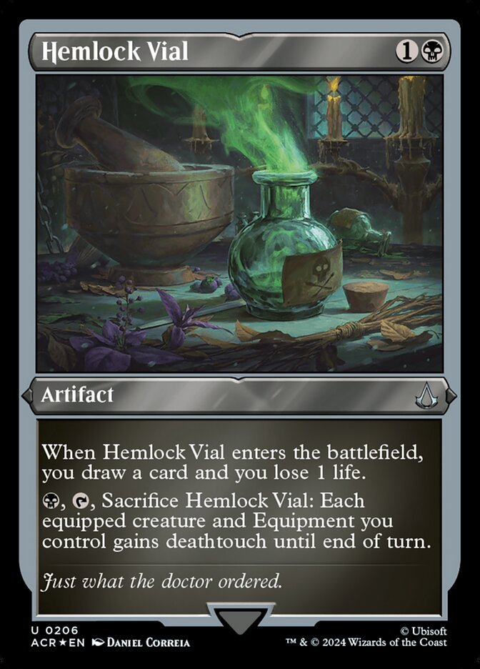 Hemlock Vial (206) - Assassin's Creed (ACR)