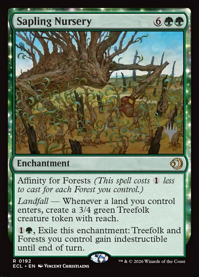 Sapling Nursery (192p) - Lorwyn Eclipsed Promos (PECL)