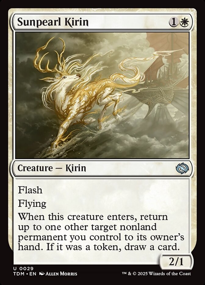 Sunpearl Kirin (29) - Tarkir: Dragonstorm (TDM)