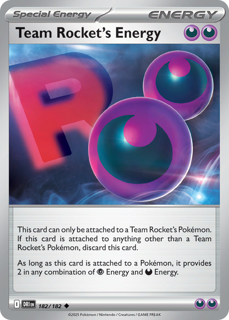 Team Rocket's Energy (182/182) - Destined Rivals (DRI)