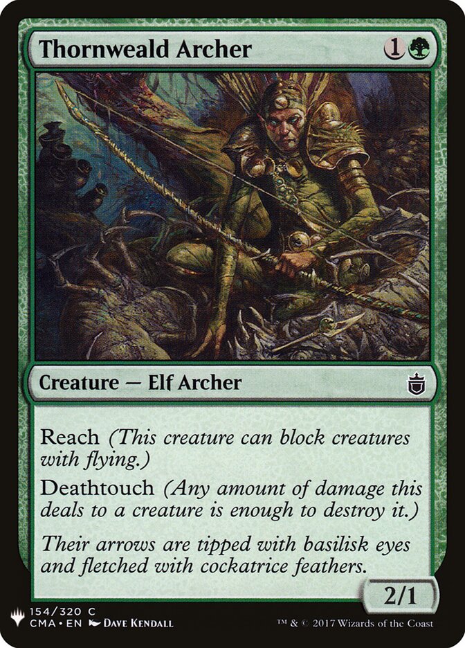 Thornweald Archer (CMA-154) - The List (PLST)