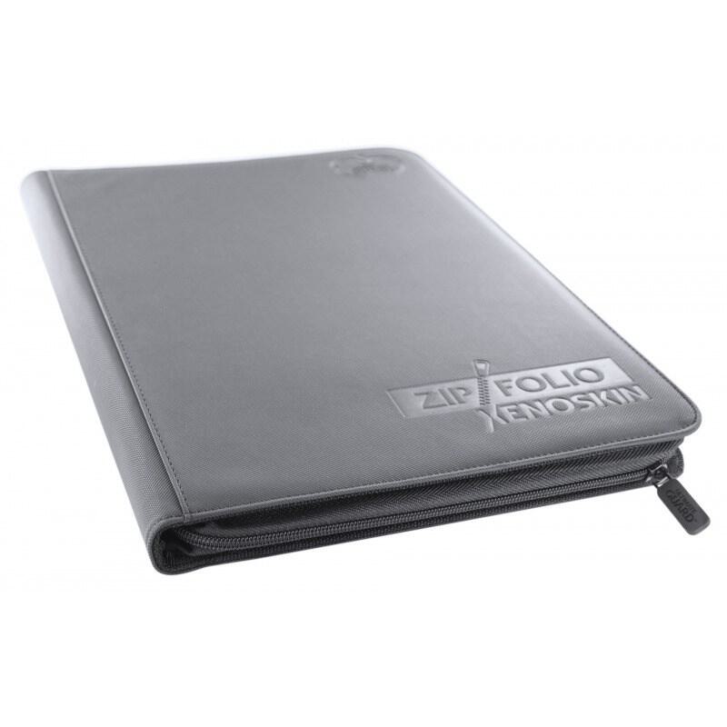 Ultimate Guard ZipFolio - 9 Pocket XenoSkin Binder - Grey