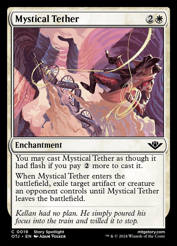 Mystical Tether (19) - Outlaws of Thunder Junction (OTJ)