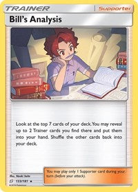 Bill's Analysis (133) - SM - Team Up (SM9)