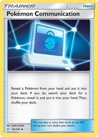 Pokemon Communication (152) - SM - Team Up (SM9)