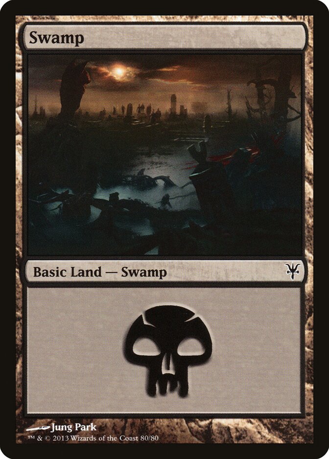 Swamp (80) - Duel Decks: Sorin vs. Tibalt (DDK)