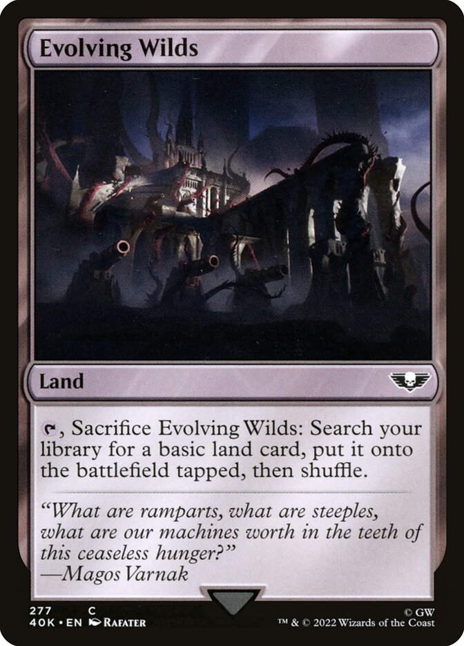 Evolving Wilds (277) - Warhammer 40,000 Commander (40K)